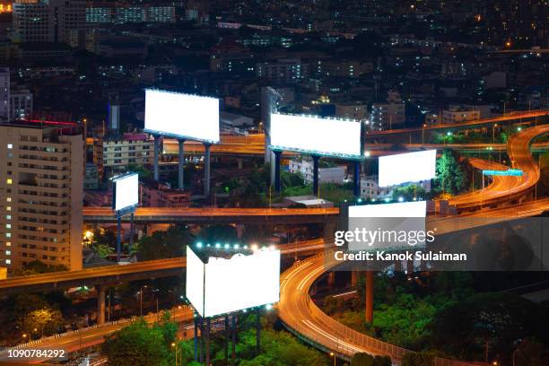 blank sign - highway billboard stock pictures, royalty-free photos & images