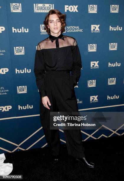 Cody Fern attends the FOX, FX and Hulu 2019 Golden Globe Awards after party at The Beverly Hilton Hotel on January 06, 2019 in Beverly Hills,...