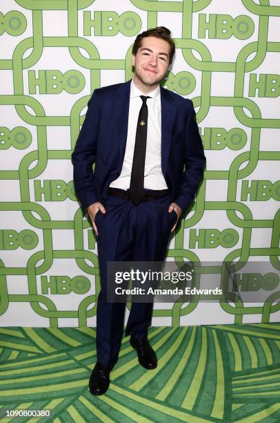 Michael Gandolfini arrives at HBO's Official Golden Globe Awards After Party at Circa 55 Restaurant on January 06, 2019 in Los Angeles, California.