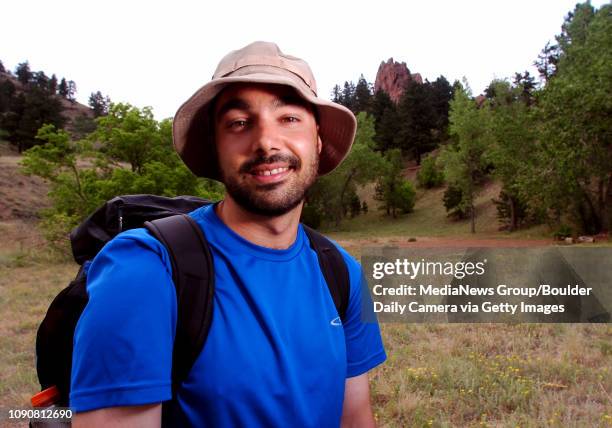 Paul Magnanti will soon be setting out to hike the entire Continental Divide trail. Photographed Thursday, June 22, 2006 in Boulder, Colo.