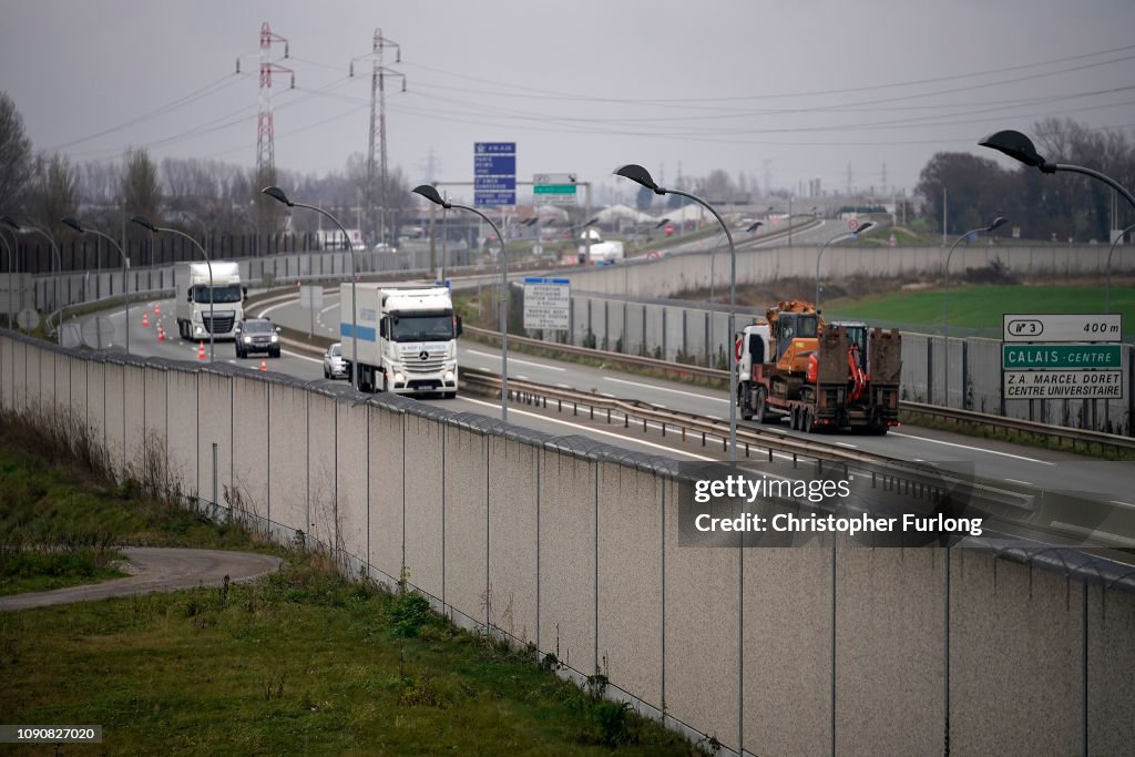 Migrants Gather Along The Northern French Coast