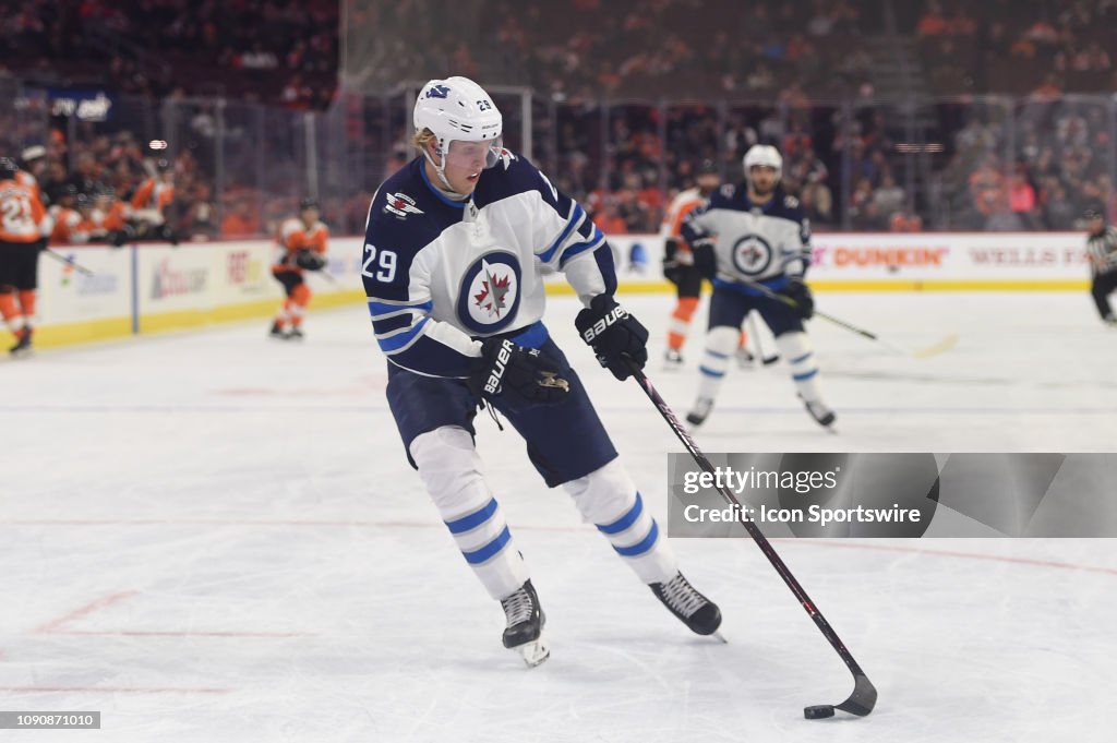 NHL: JAN 28 Jets at Flyers