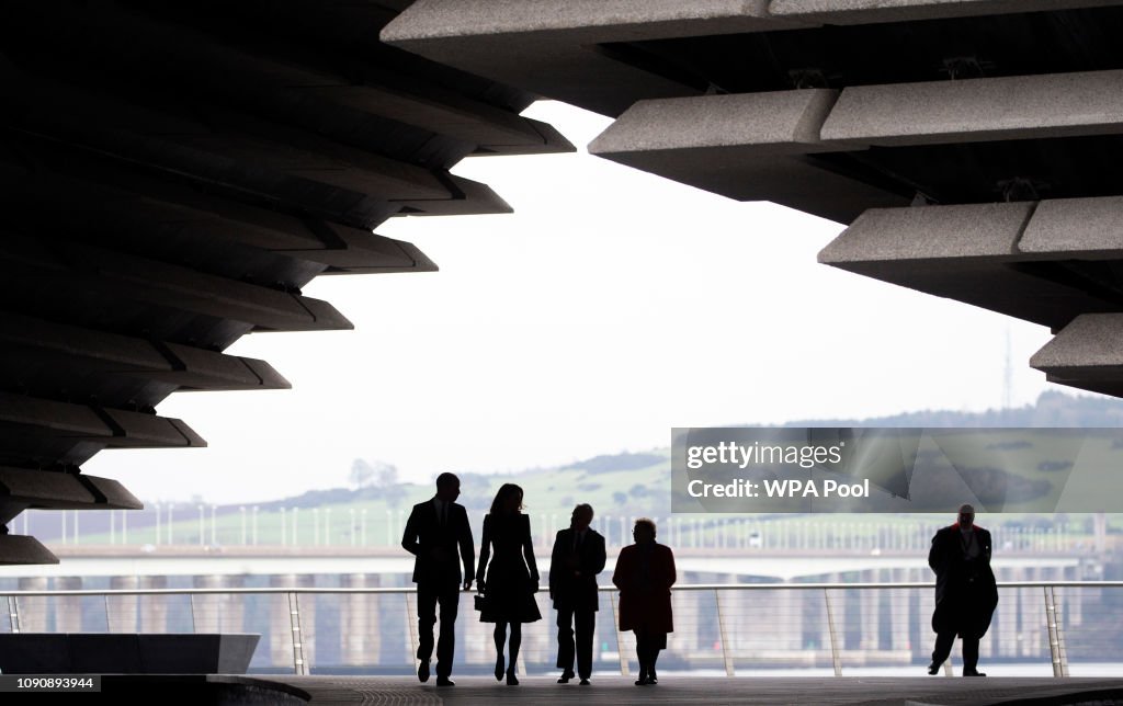 The Duke And Duchess Of Cambridge Visit Dundee