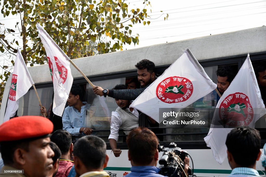 Students Union Protest in India