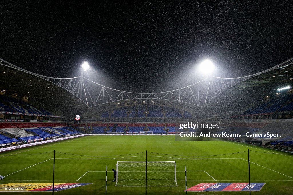 Bolton Wanderers v Reading - Sky Bet Championship