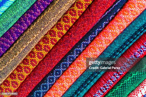 oaxacan textiles - oaxaca fotografías e imágenes de stock