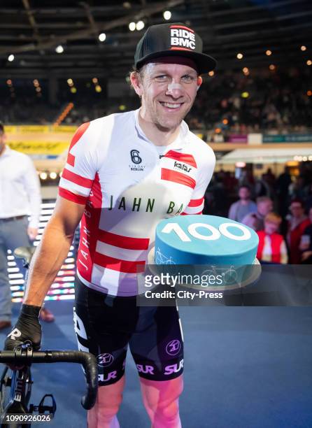 Andreas Mueller during the 108th Six Days Race at the Velodrome on January 29, 2019 in Berlin, Germany.