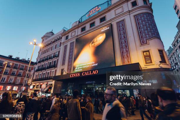 night at the theatre - spanish culture imagens e fotografias de stock