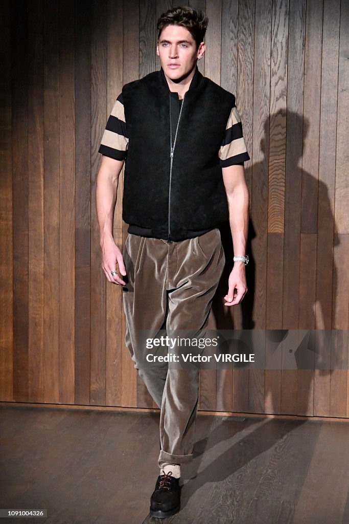 Oliver Spencer - Runway - LFWM January 2019