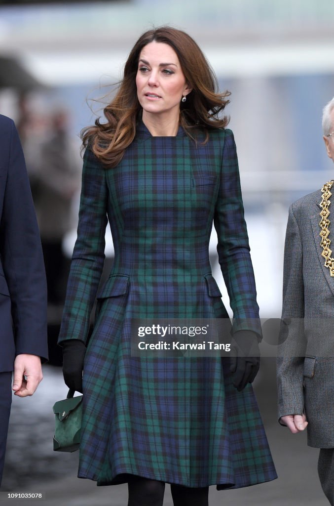 The Duke And Duchess Of Cambridge Visit Dundee