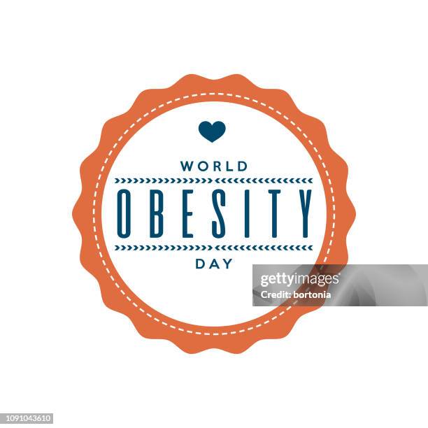 world obesity day - obesity icon stock illustrations