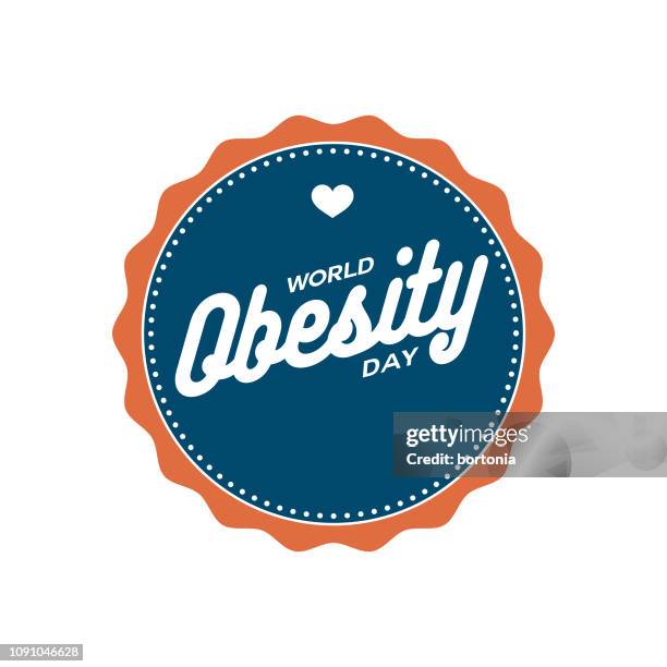 world obesity day - obesity icon stock illustrations