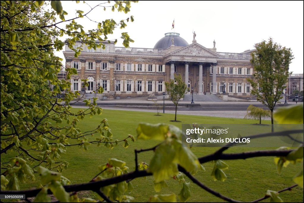 Laeken Royal Palace Glasshouses On September 4Th, 2002 In Brussels, Belgium.