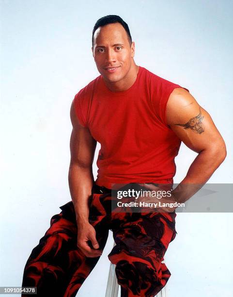 Actor Dwayne Johnson poses for a portrait in 2008 in Los Angeles, California.