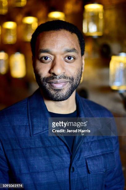 Actor Chiwetel Ejiofor attends the Alfred P. Sloan Reception during the 2019 Sundance Film Festival at High West Distillery on January 29, 2019 in...