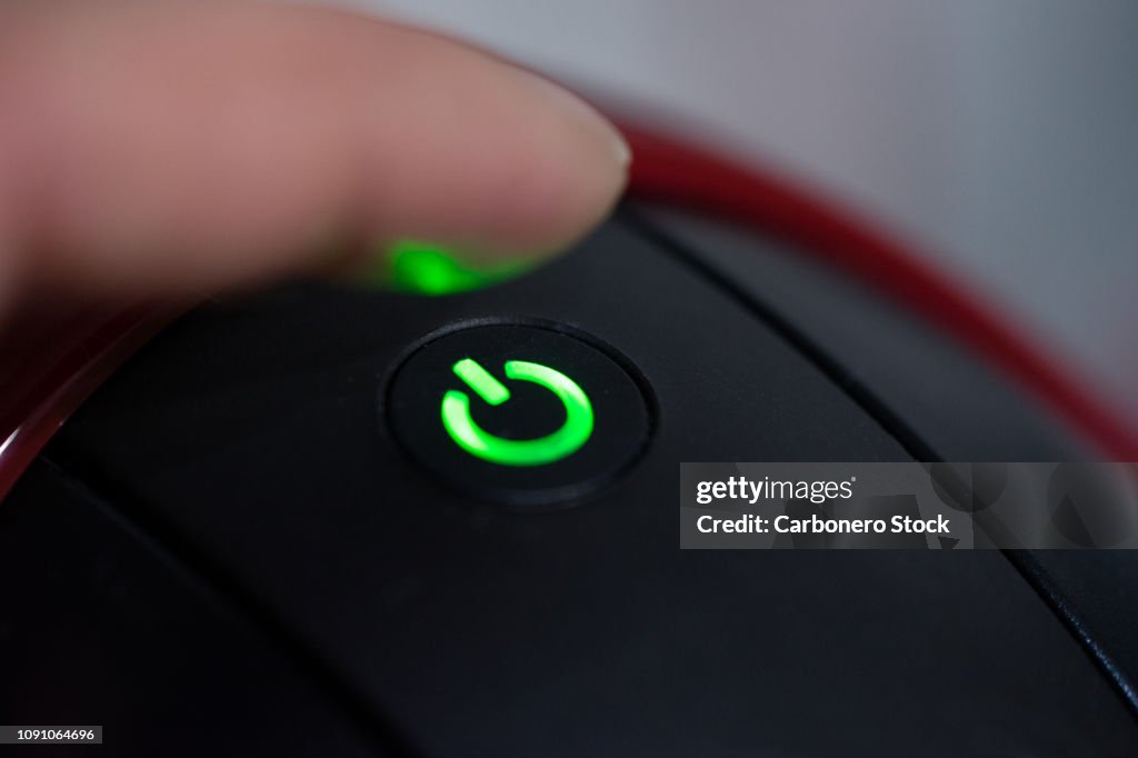Start button of a appliance