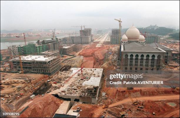 Malaysian Prime Minister Mahathir'S Architectural Legacy On January 3Rd, 2003 In Putrajaya, Malaysia. Ground Was Broken In 1995 For The World'S...