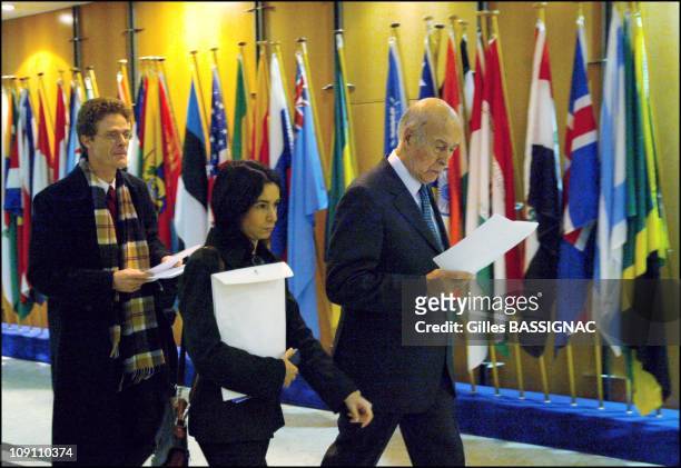 Hours With European Convention President Valery Giscard D'Estaing On June 2, 2003 In Brussels, Belgium. Plenary Session. Nikolaus Meyer-Landrut,...