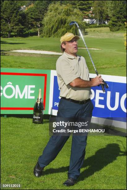 34Th Lancome Golf Trophy 2003. On September 14, 2003 In St.Nom La Breteche, France. Laurent Fignon.