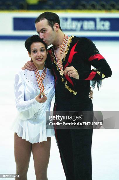 World Skating Championship On March 29Th, 2000 In Nice, France. Pairs 3Rd Rank: Sarah Abitbol-Stephane Bernadis