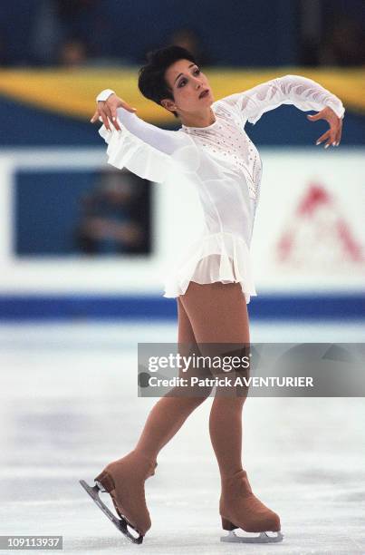 World Skating Championship On March 29Th, 2000 In Nice, France. Pairs: Sarah Abitbol