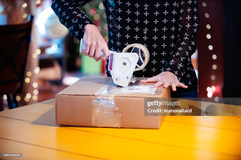 Return Wrapping Returning Package High-Res Stock Photo - Getty Images