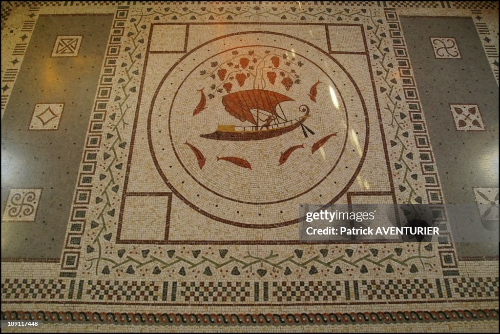 The Villa Kerylos, An Hymn To Ancient Greece On March 1, 2004 In Beaulieu-Sur-Mer, France