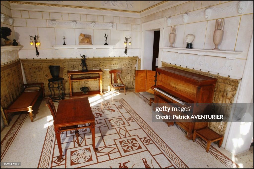 The Villa Kerylos, An Hymn To Ancient Greece On March 1, 2004 In Beaulieu-Sur-Mer, France