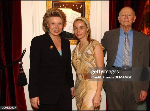 Evening In Honour Of "Variety" Magazine Given By Cannes Film Festival Organisation At The Grand Hotel. On April 27, 2004 In Paris, France. European...