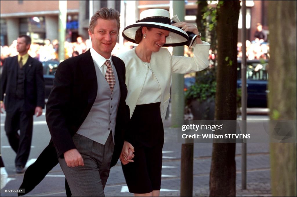 Wedding Of Prince Constantin And Laurentien Brinkhorst On May 19Th, 2001 In La Haye, Netherlands.