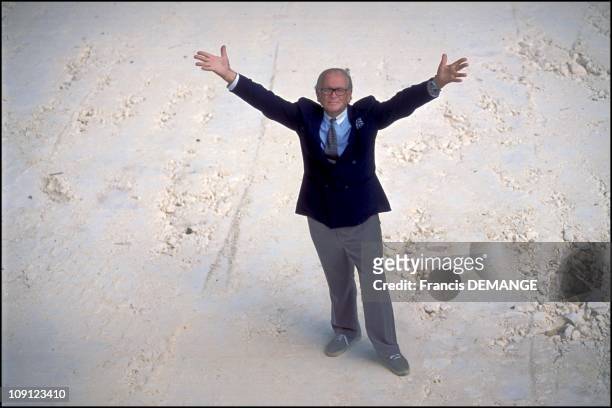 Pierre Cardin Buys The Castle Of The Marquis De Sade On January 6Th, 2001 In Lacoste , France.