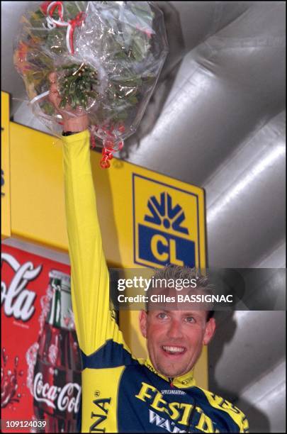 Tour De France 2001. Prologue, Against The Clock In Dunkerque On July 7Th, 2001 In Dunkerque, France. Christophe Moreau