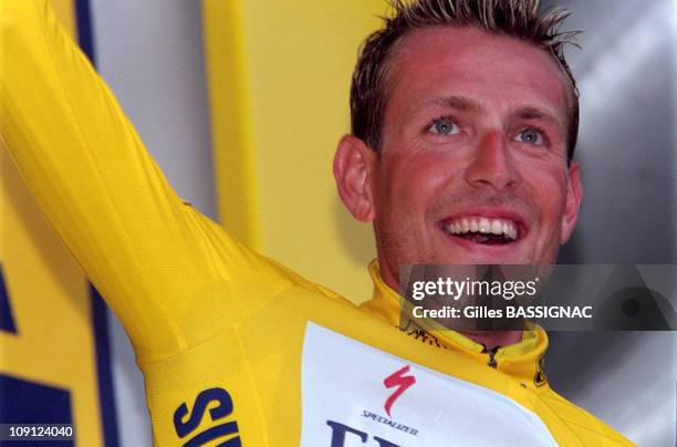 Tour De France 2001. Prologue, Against The Clock In Dunkerque On July 7Th, 2001 In Dunkerque, France. Christophe Moreau