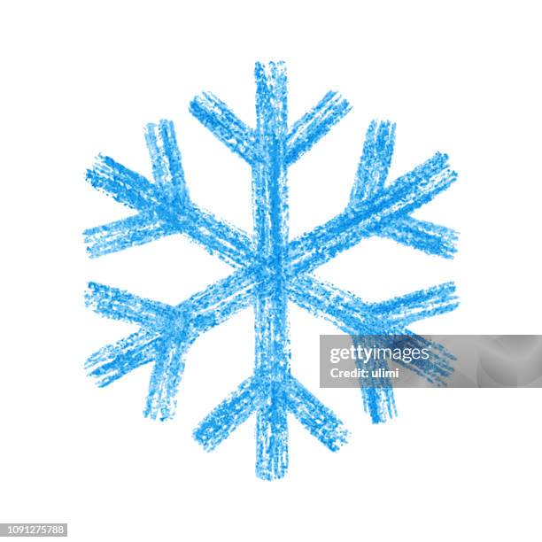 illustrations, cliparts, dessins animés et icônes de flocon de neige - flocon dessin