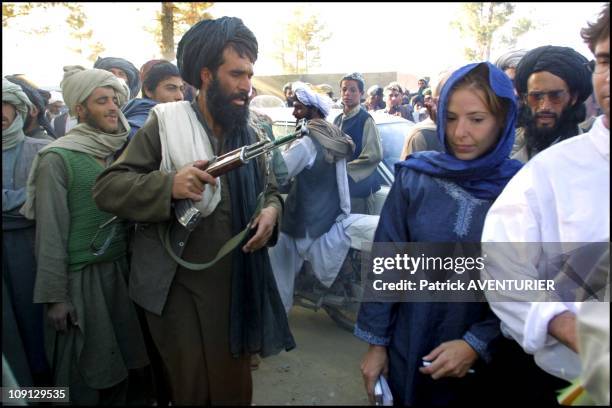 Kandahar Area, Taliban Press Conference In 2001, Afghanistan.