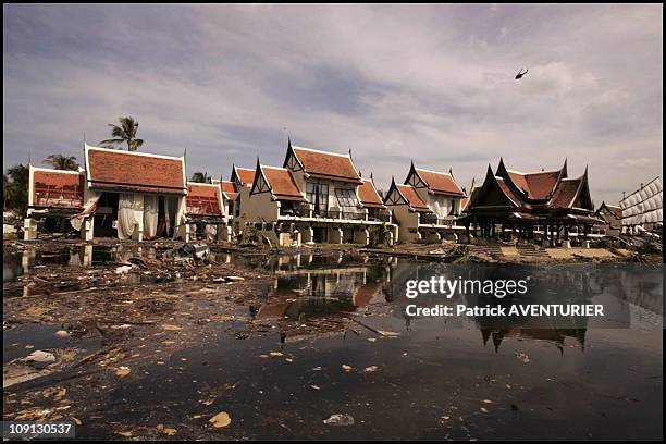 Khao Lak'S Hotel Sofitel Devastated By Tidal Wave That Struck Seven Countries After Powerful Dec. 26 Earthquake Off Sumatra. On December 29, 2004 In...