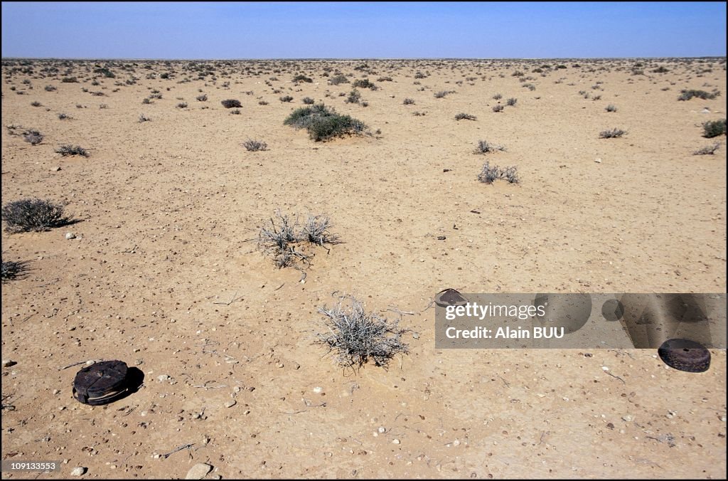 Land Mines Still Kill In Bir-Hakeim On January 2Nd, 2002 In Bir Hakeim, Libya.