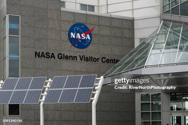 grote meren science center, cleveland - nasa stockfoto's en -beelden