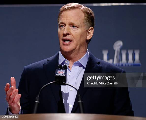 NFL Commissioner Roger Goodell Press Conference NFL Commissioner Roger Goodell Press Conference