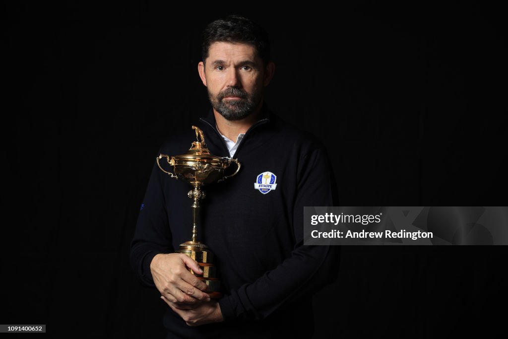 European Ryder Cup Captain Photo Session