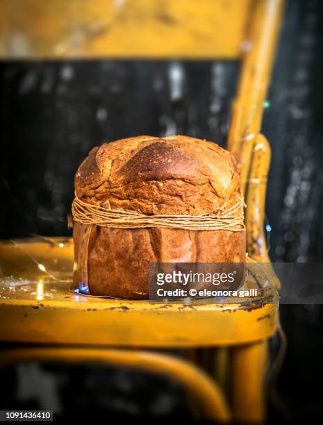 panettone - fruit cake stock pictures, royalty-free photos & images