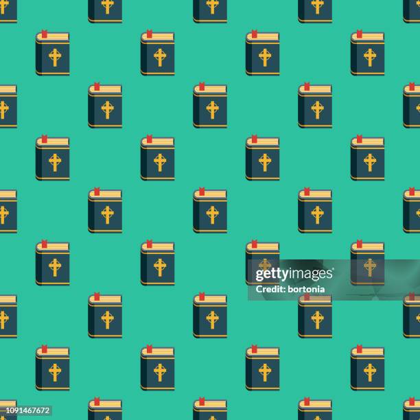 bible charity seamless pattern - matching donation stock illustrations