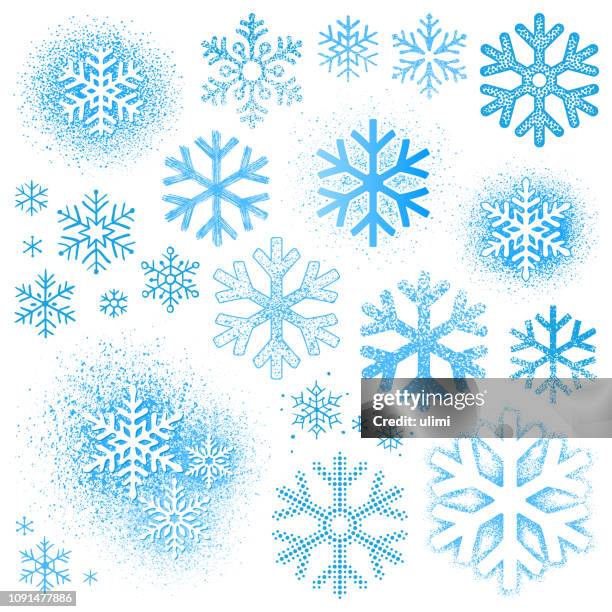 snowflakes - sub zero refrigerator stock illustrations