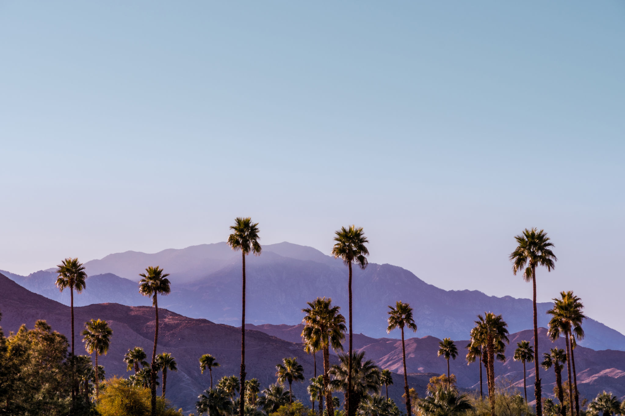 palm springs sunset