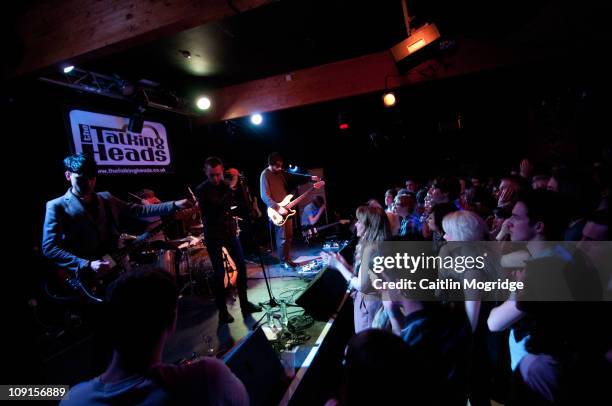 Chapel Club perform at Talking Heads on February 15, 2011 in Southampton, England.