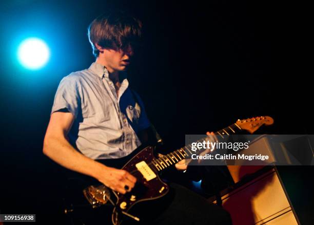 Lewis Bowman, Liam Arklie and Alex Parry of Chapel Club perform at Talking Heads on February 15, 2011 in Southampton, England.