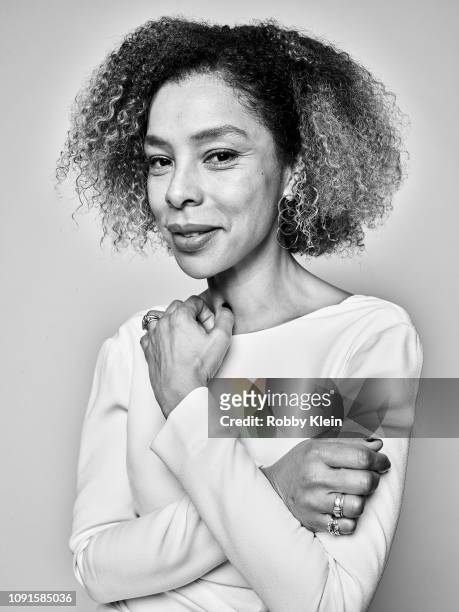Sophie Okonedo of CBS's 'Flack' poses for a portrait during the 2019 Winter TCA at The Langham Huntington, Pasadena on January 30, 2019 in Pasadena,...