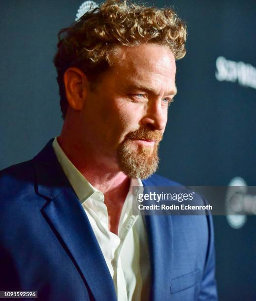 Actor Max Martini attends the premiere of Cinedigm Entertainment Group's "SGT. Will Gardner" at ArcLight Hollywood on January 08, 2019 in Hollywood,...
