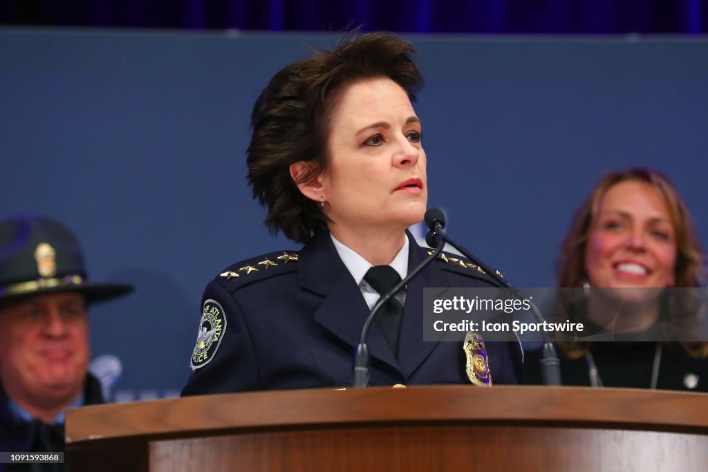 NFL: JAN 30 Super Bowl LIII - Security Press Conference