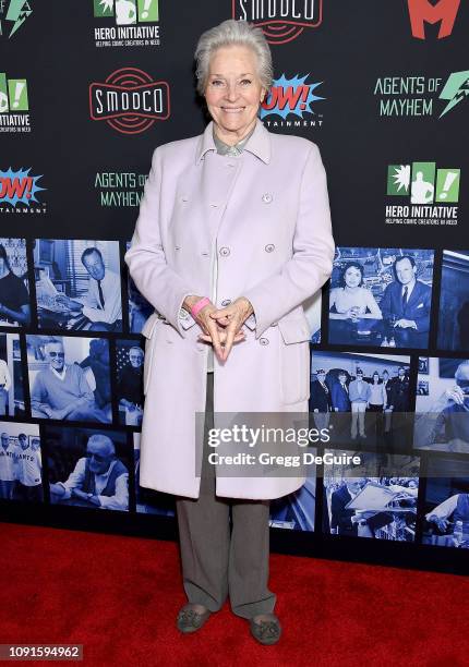 Lee Meriwether arrives at Excelsior! A Celebration Of The Amazing, Fantastic, Incredible And Uncanny Life Of Stan Lee at TCL Chinese Theatre on...